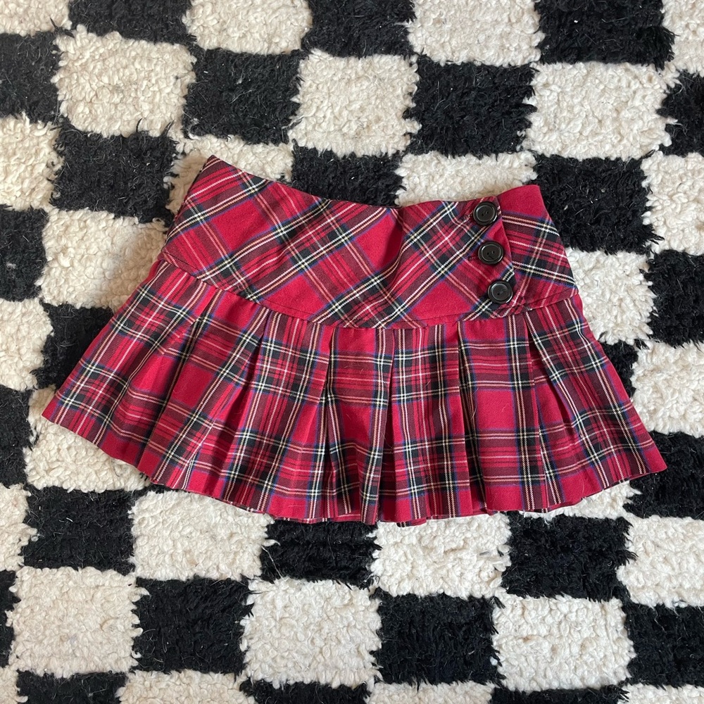 vintage wet seal pleated skirt
